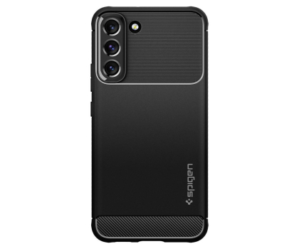 Etui do telefonów Spigen Rugged Armor do Samsung Galaxy S22 czarny